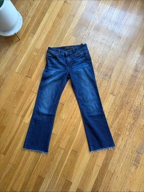Joe’s Jeans The Olivia Mid-Rise Cropped Flare Jean Size 26